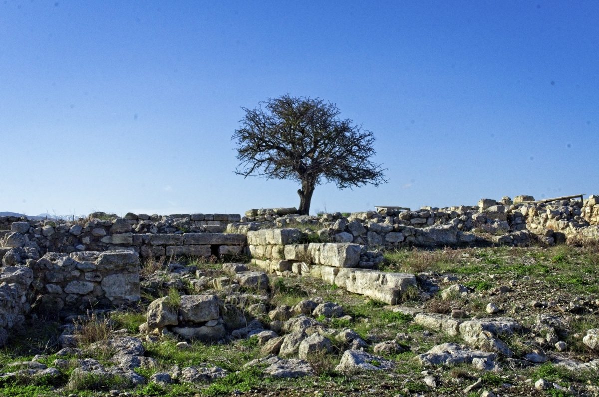 Galatas Palace/Temple from the East