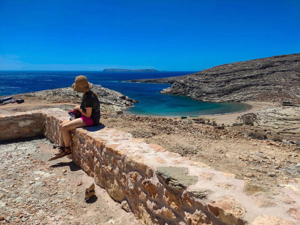 View from the lighthouse keepers residence at Cape Sidero lighthouse